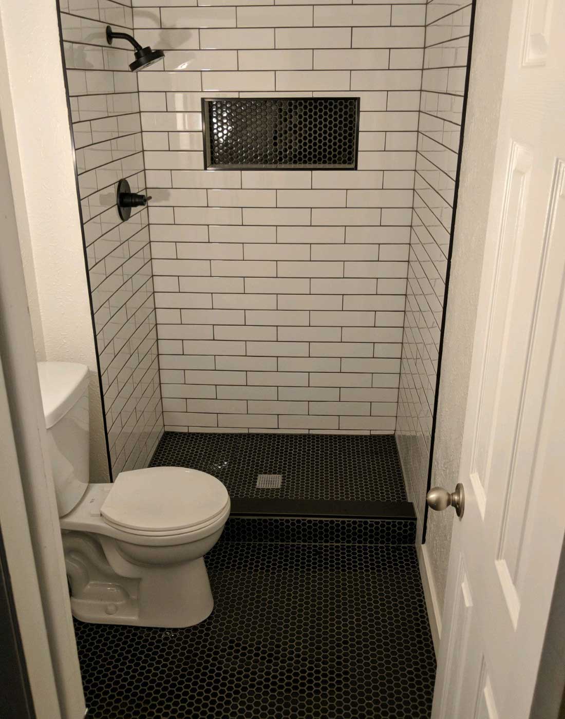 Newely remodeled bathroom